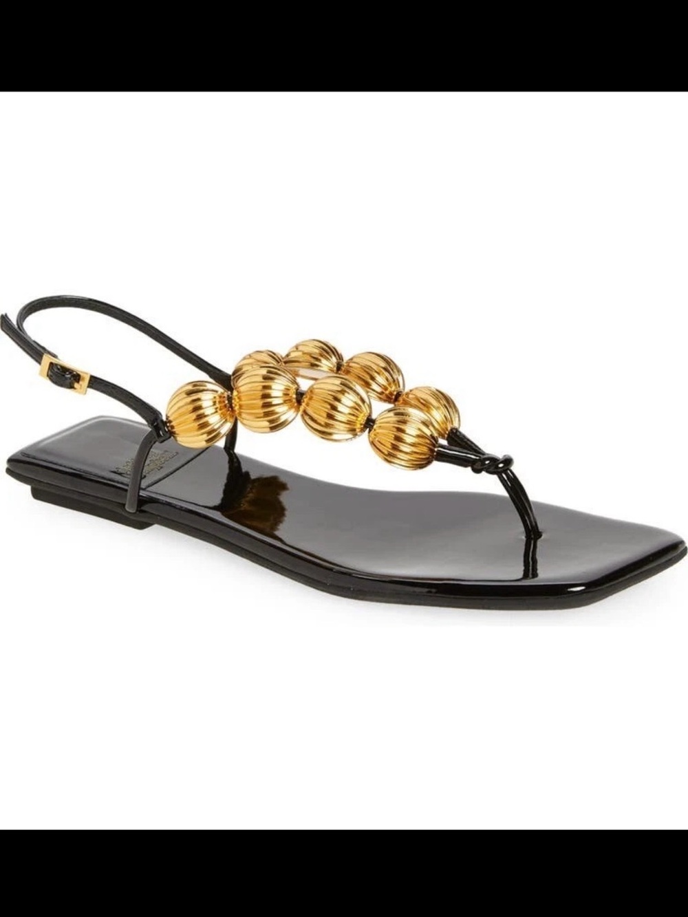 Jeffrey Campbell Yucatan Gold Sandals